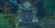 The Court of Flowing Sand domain has this Ascension material (Image via Genshin Impact)